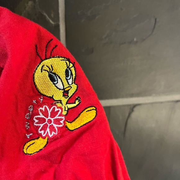 Vintage Tweety Bird Short Sleeve Shirt - Picture 6 of 8